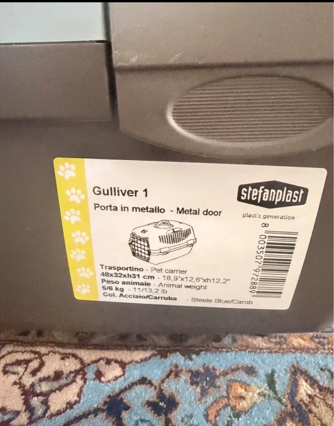 Stefanplast Gulliver 1 Pet Carrier - photo 4