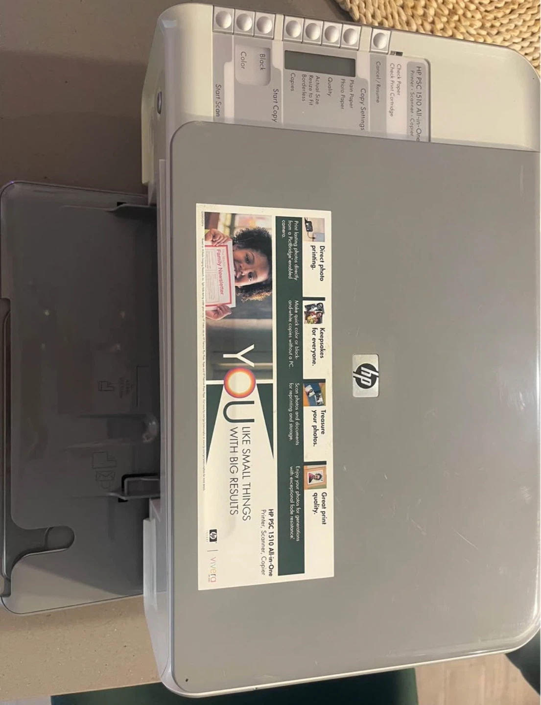 HP PSC 1510 All-in-One Printer, Scanner, Copier - photo 3