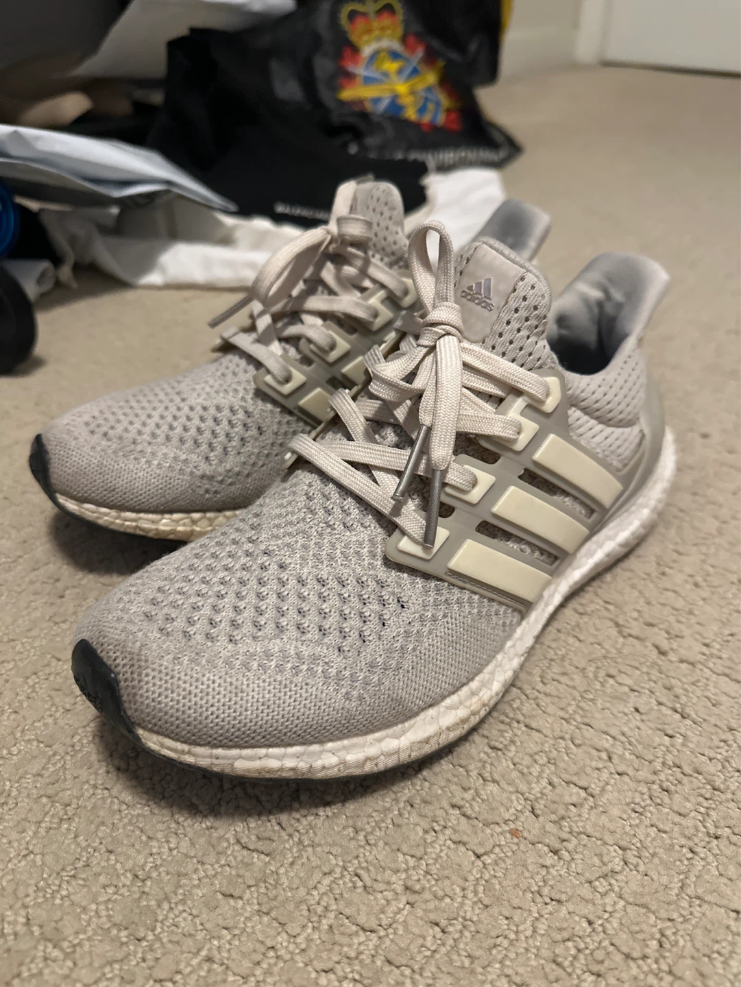 Adidas Ultraboost Running Shoes cream