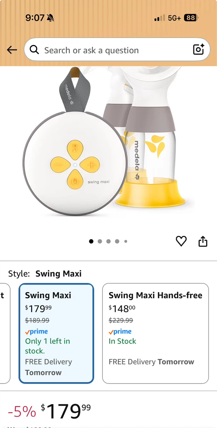 Medela Swing Maxi Double Electric Breast Pump - photo 4