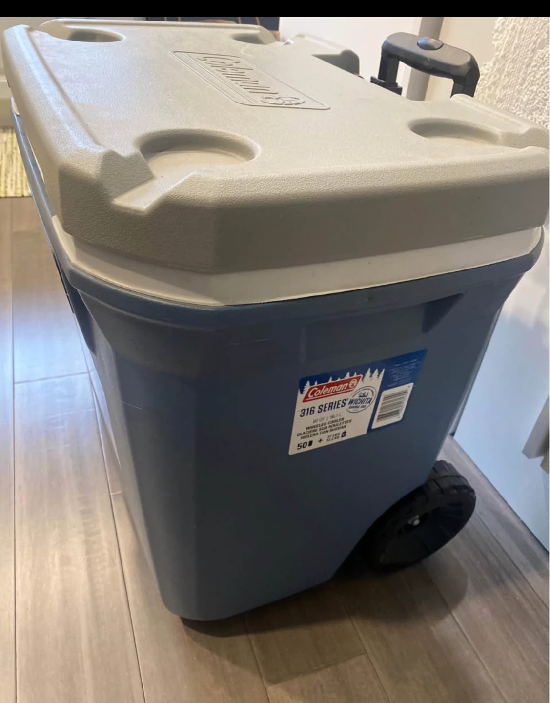Coleman 316 Series 50QT Wheeled Cooler