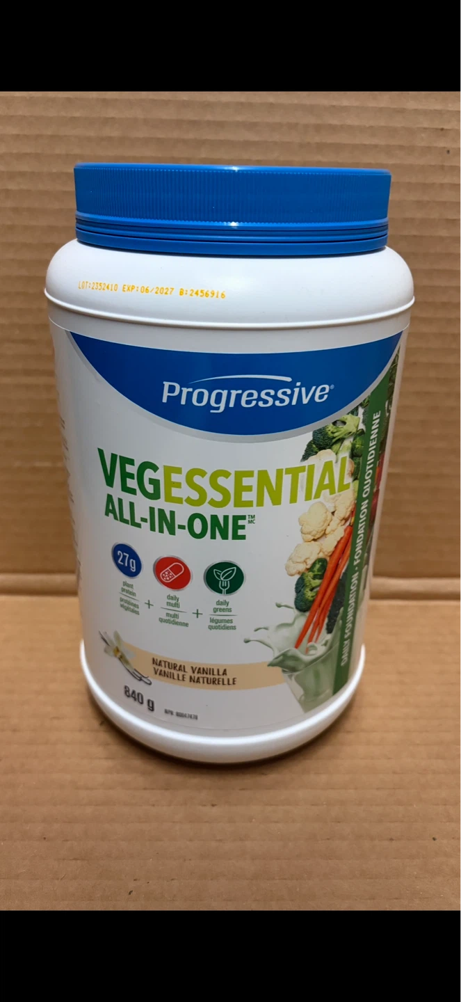 Progressive Vegessential Vanilla Protein Powder 840g