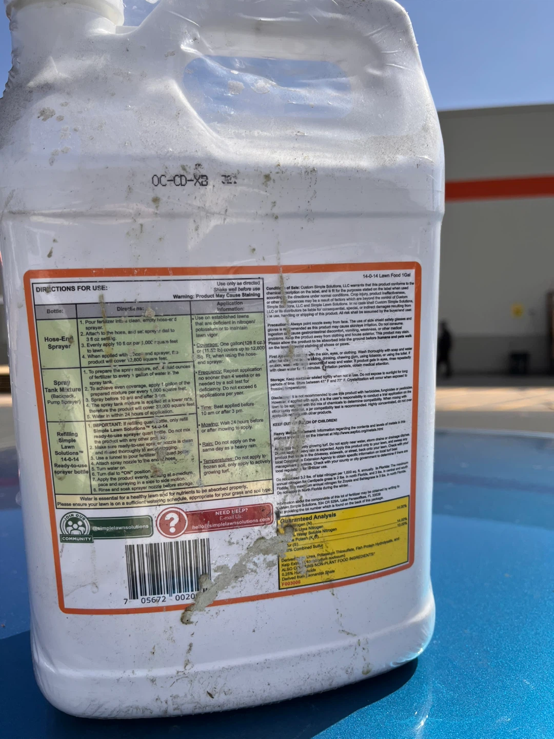 Liquid Fertilizer+Food+Sustain