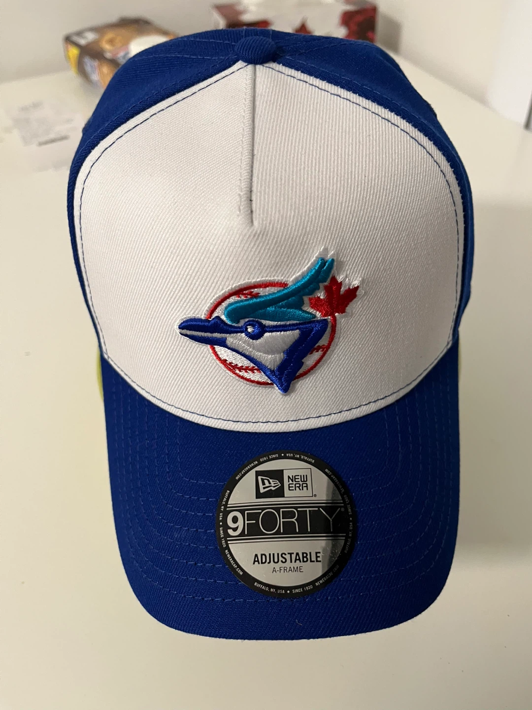 New Era Toronto Blue Jays 50th 9FORTY AF White / Light Royal