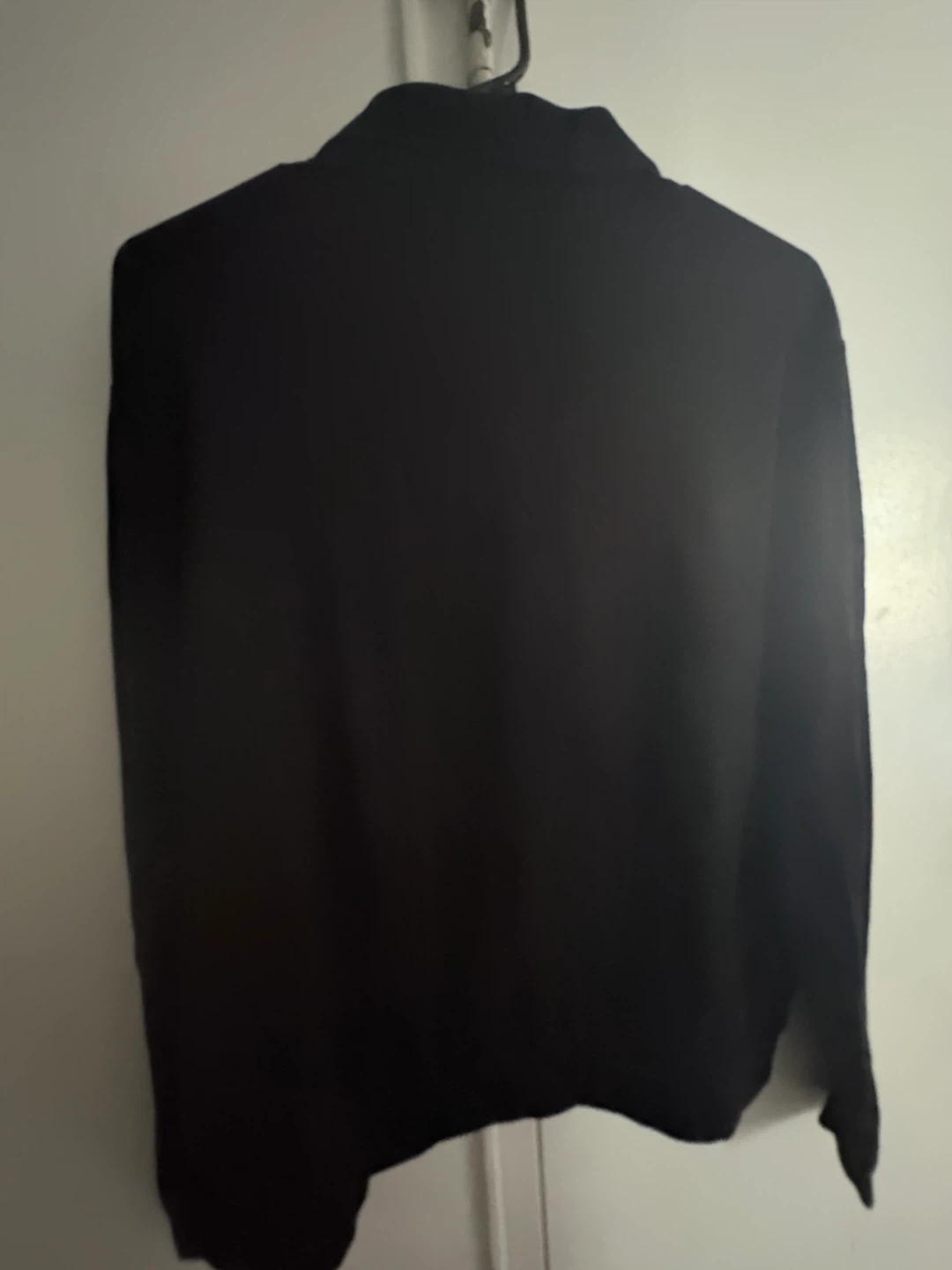 ZARA Black 1/4 Zip Sweatshirt - Size S - photo 2
