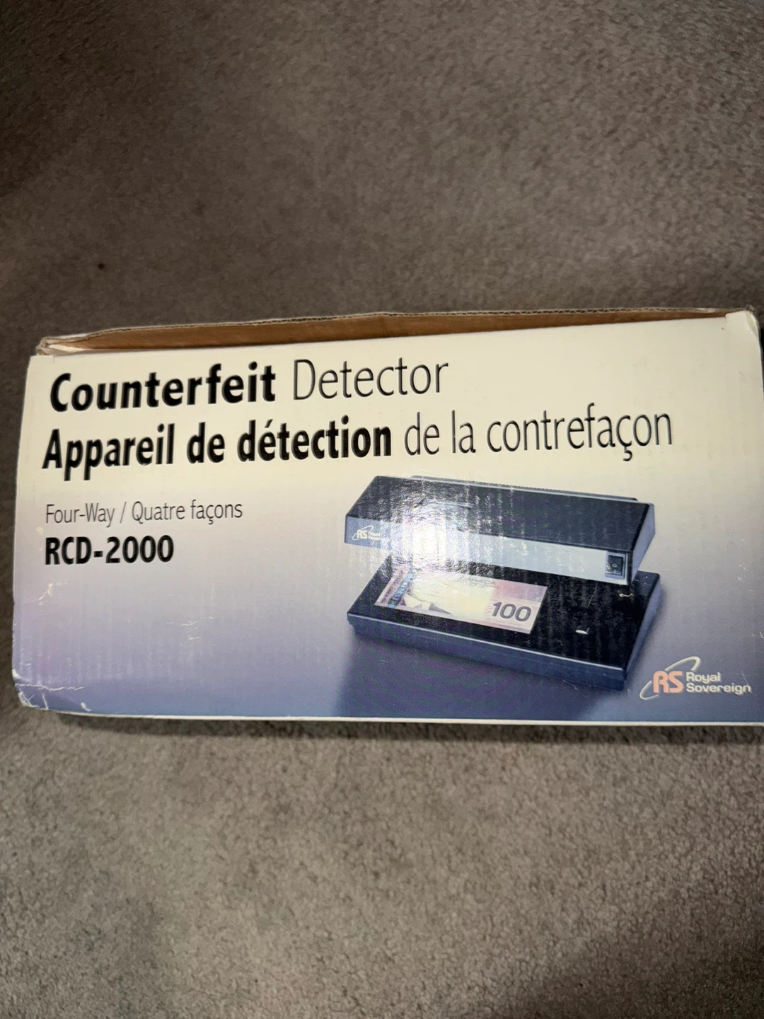 Royal Sovereign RCD-2000 Counterfeit Detector