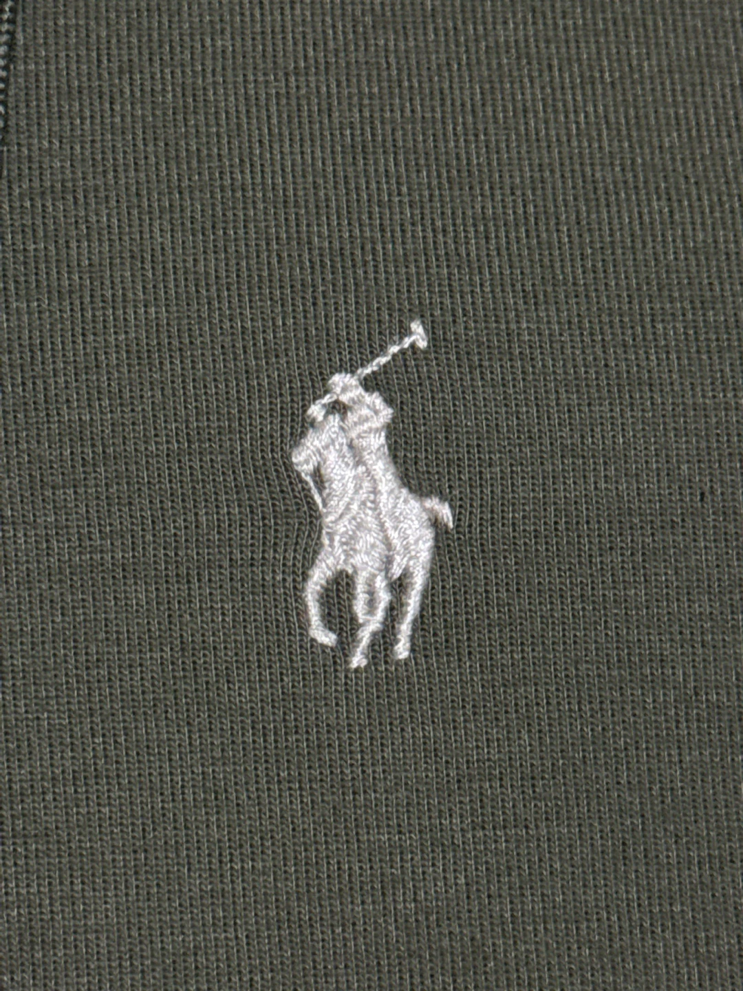 Polo Ralph Lauren Full Zip Hoodie - Olive Green - photo 3