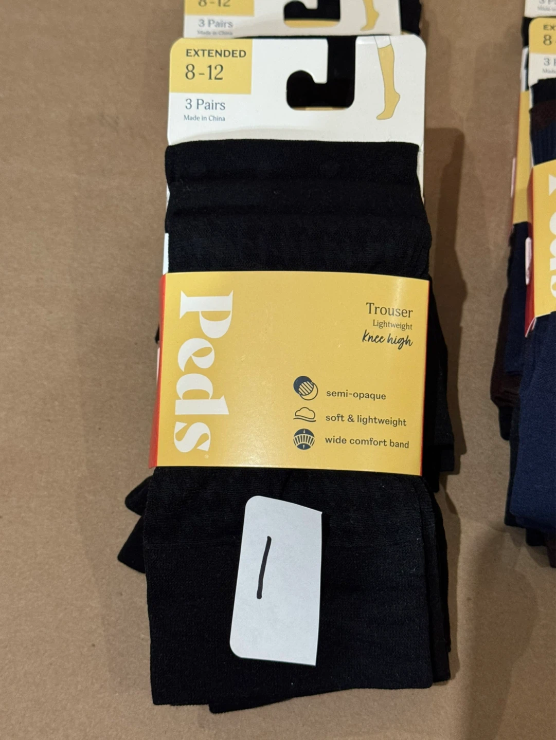 Peds Trouser Knee High Socks (3 Pairs) - photo 2