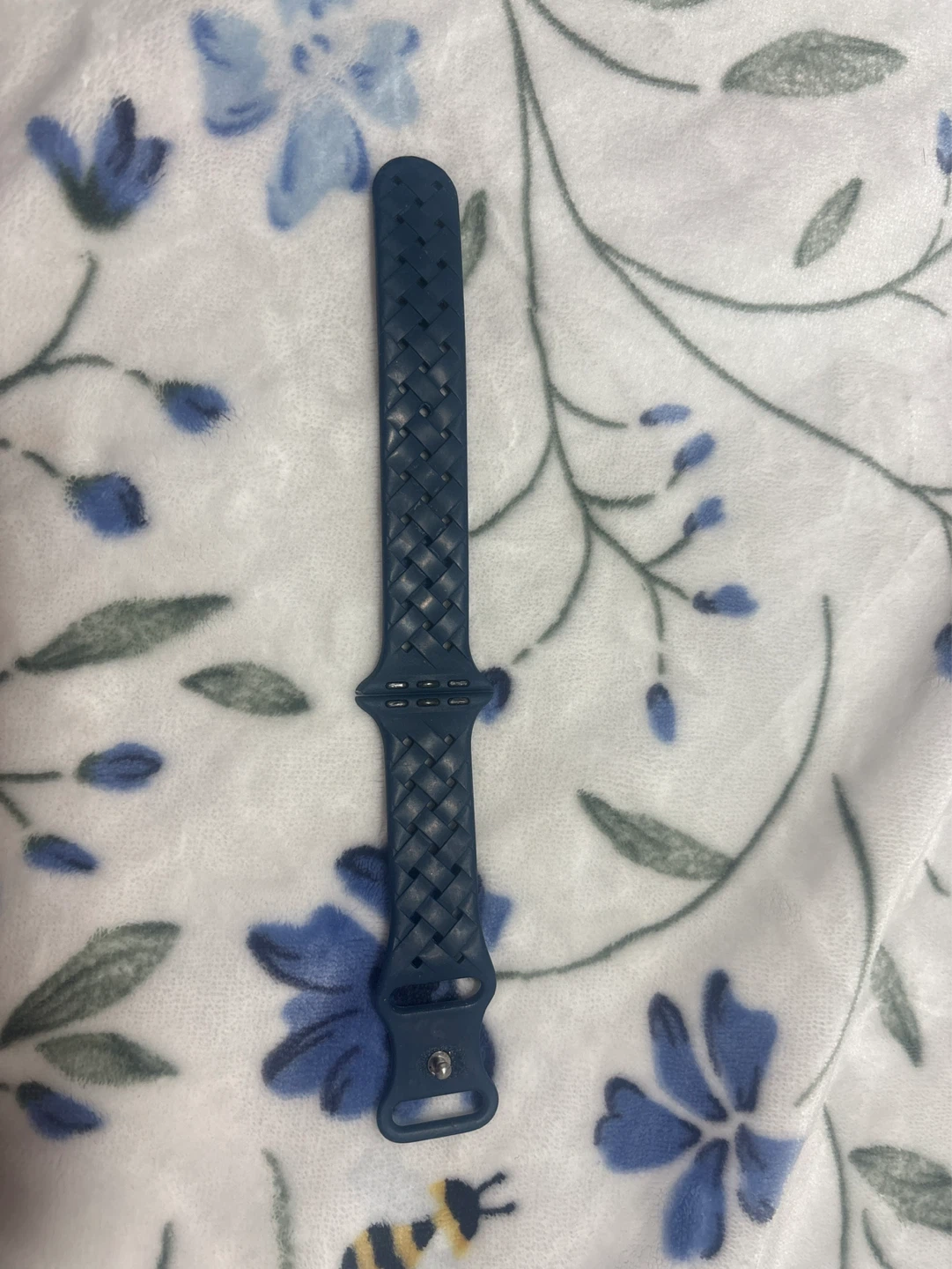 Dark Blue Woven Style Watch Band