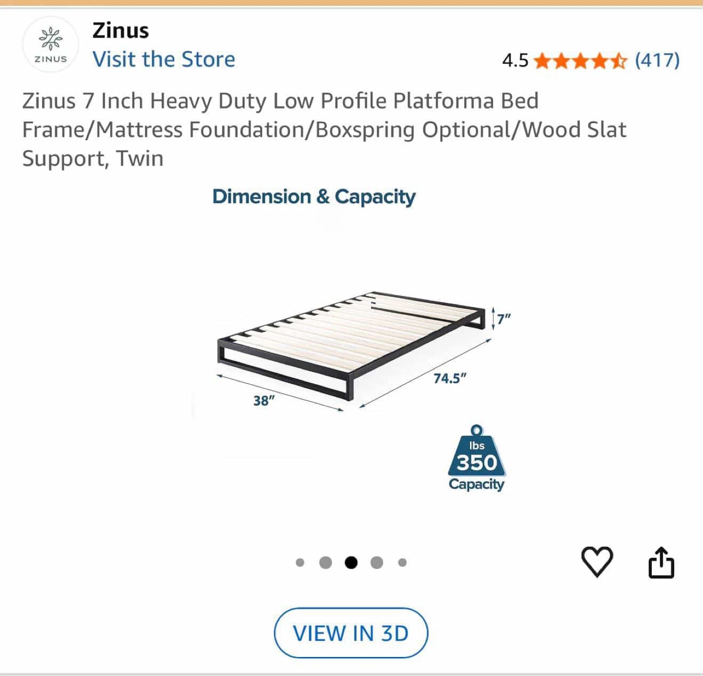 Bed frame + mattress