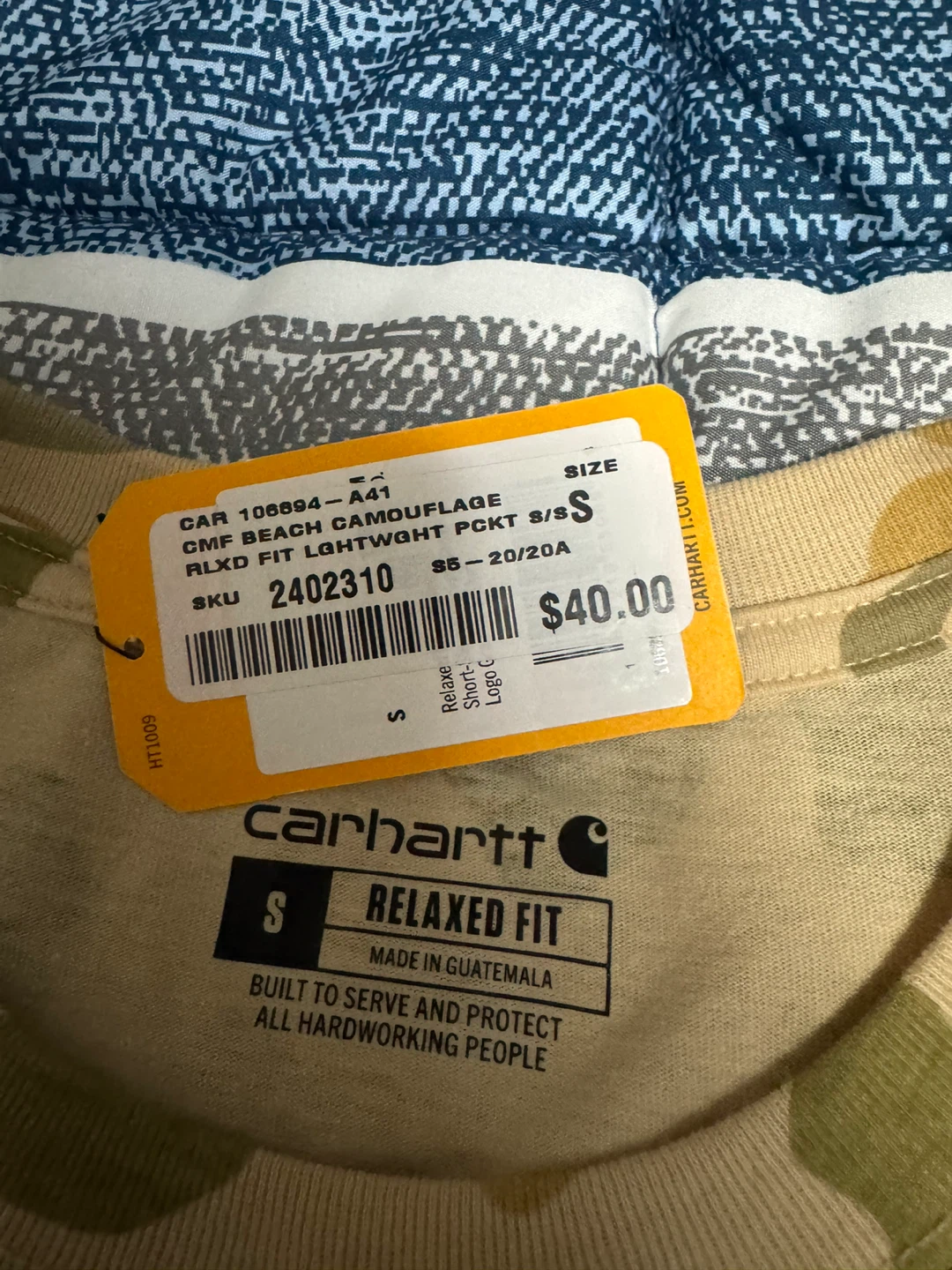 Brand new!Carhartt Relaxed Fit Camouflage  Size S - photo 2