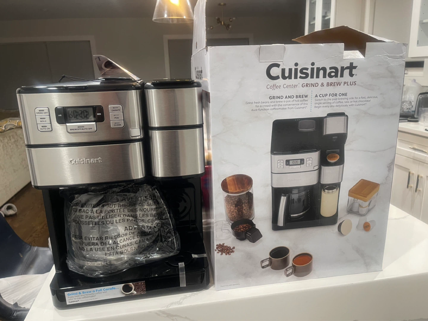 Cuisinart Coffee Center Grind & Brew Plus Coffeemaker