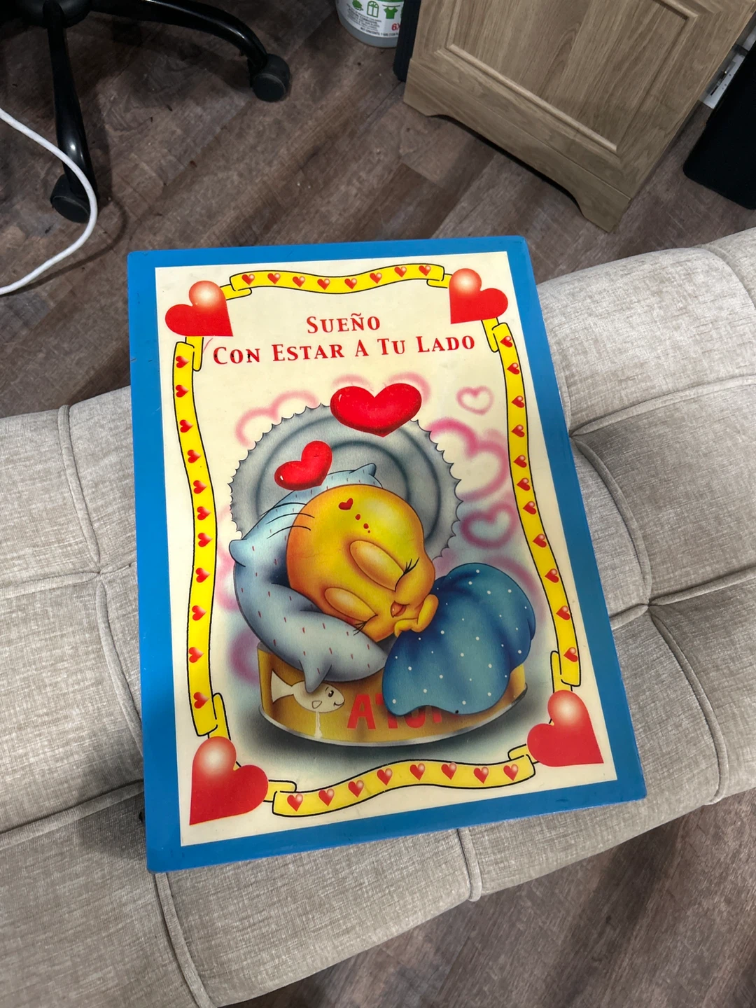 Looney Tunes Tweety Bird "Sueño Con Estar A Tu Lado"