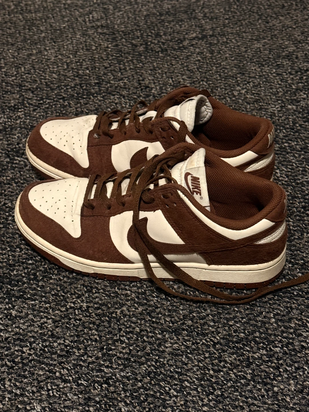 Nike Dunk Low Brown White Sneakers