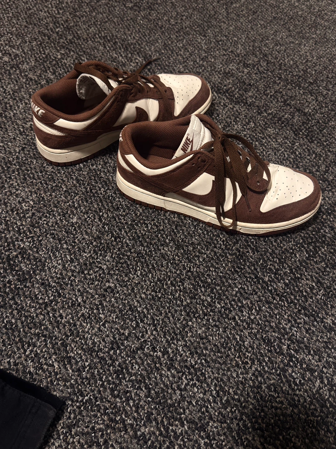 Nike Dunk Low Brown White Sneakers - photo 2