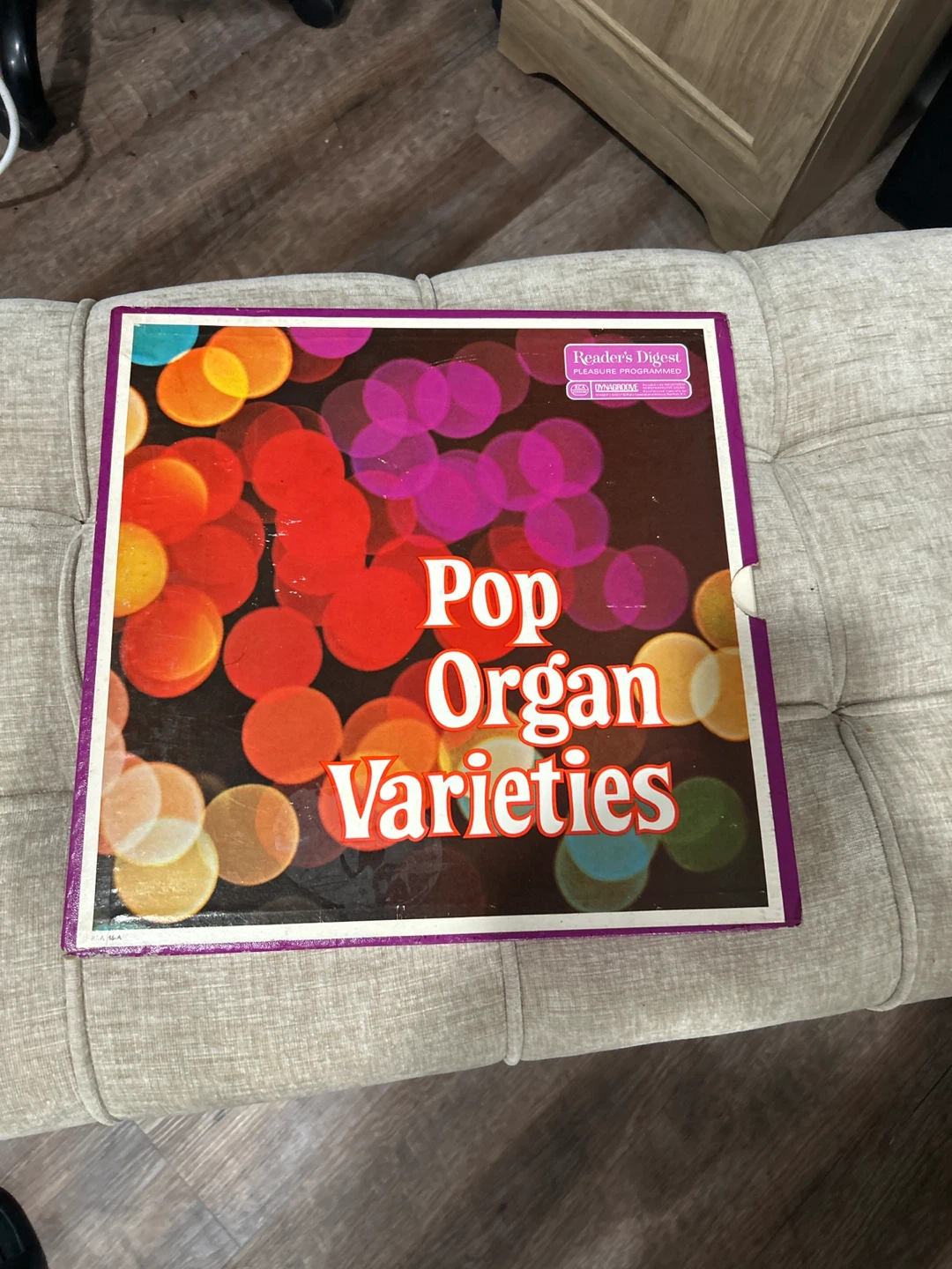 Reader's Digest Pop Organ Varieties LP Record Album
