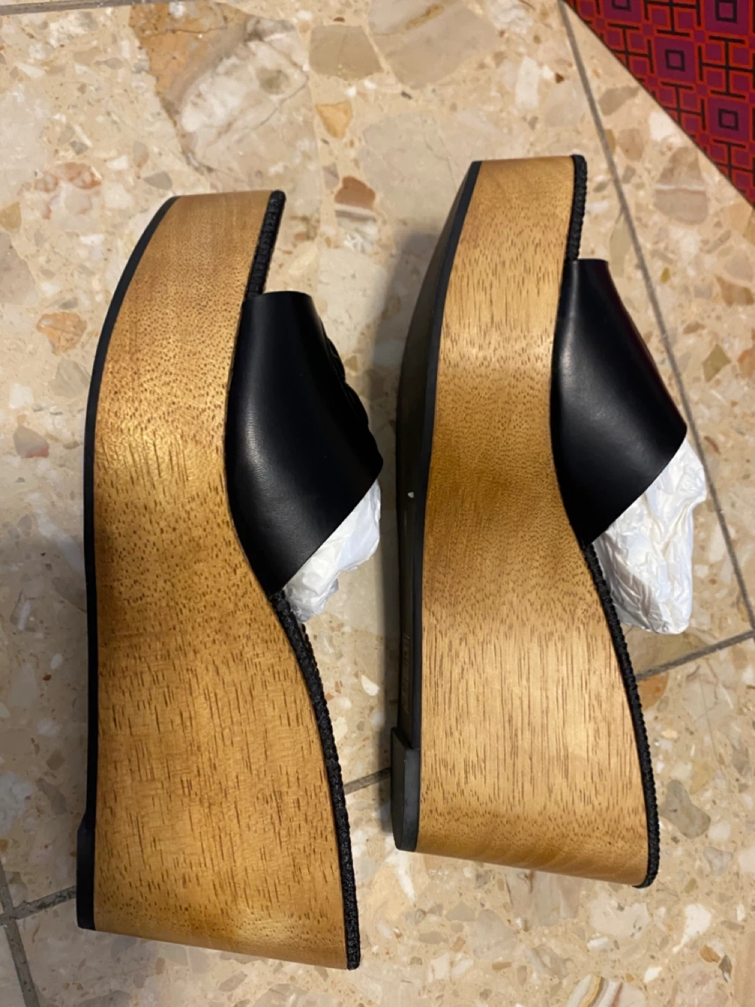 Tory Burch Patty Wedge Slides (Size 7.5) *NEW* - photo 3