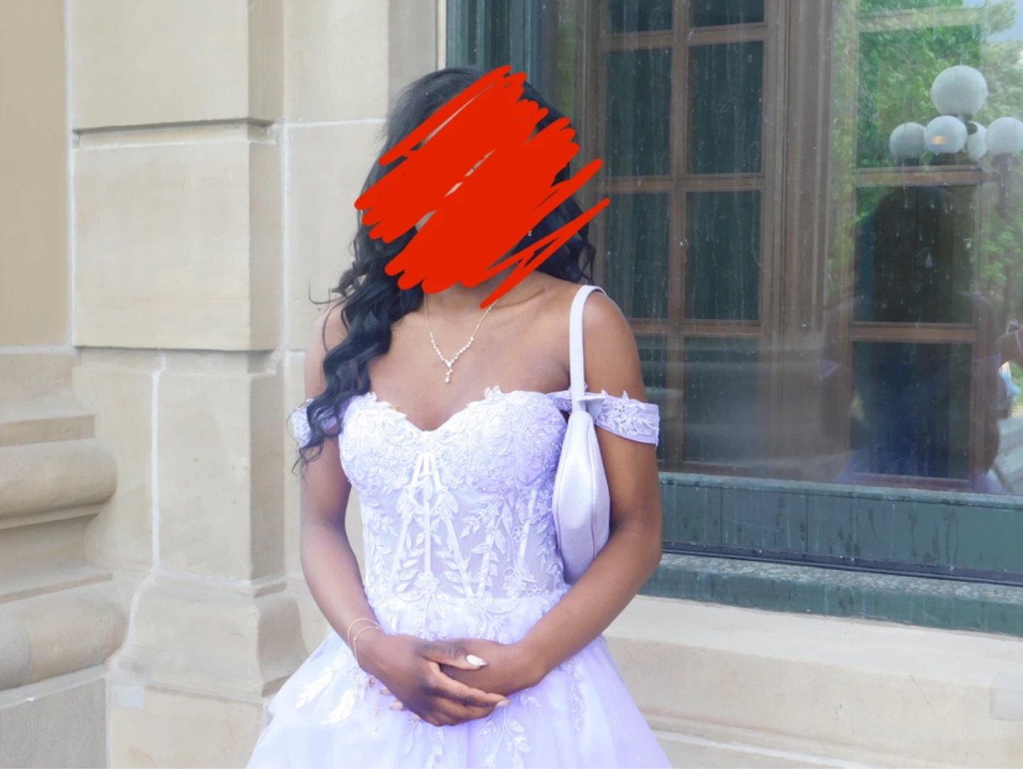 Purple prom dress - photo 2
