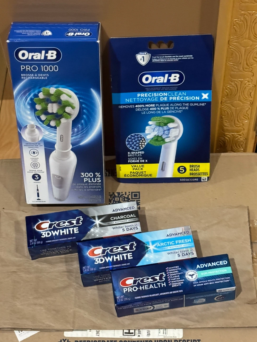 Oral-B Rechargeable Toothbrush with Crest Toothpaste bundle - photo 2