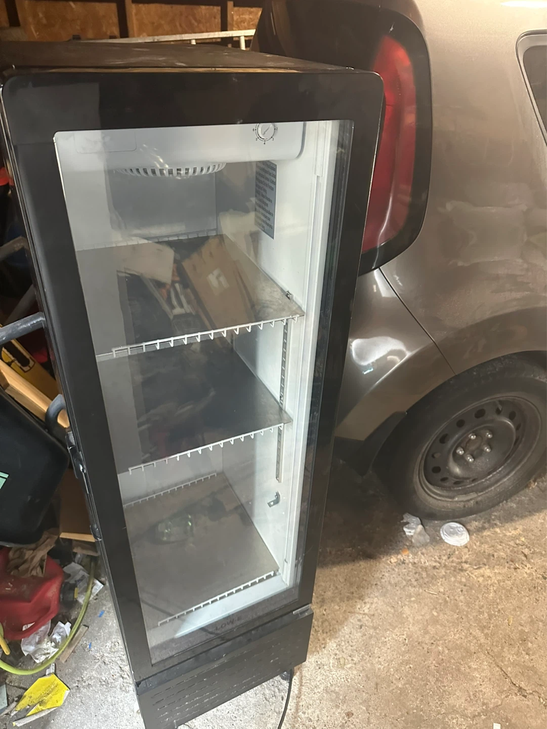 Black Commercial Display Fridge Cooler - photo 3