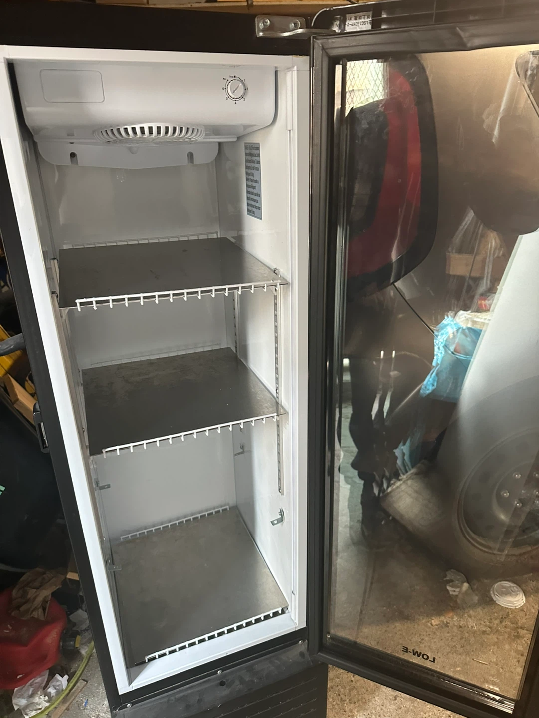 Black Commercial Display Fridge Cooler - photo 2
