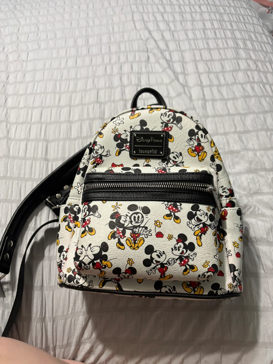 Loungefly Mickey Mouse and Minnie Mouse Mini Backpack