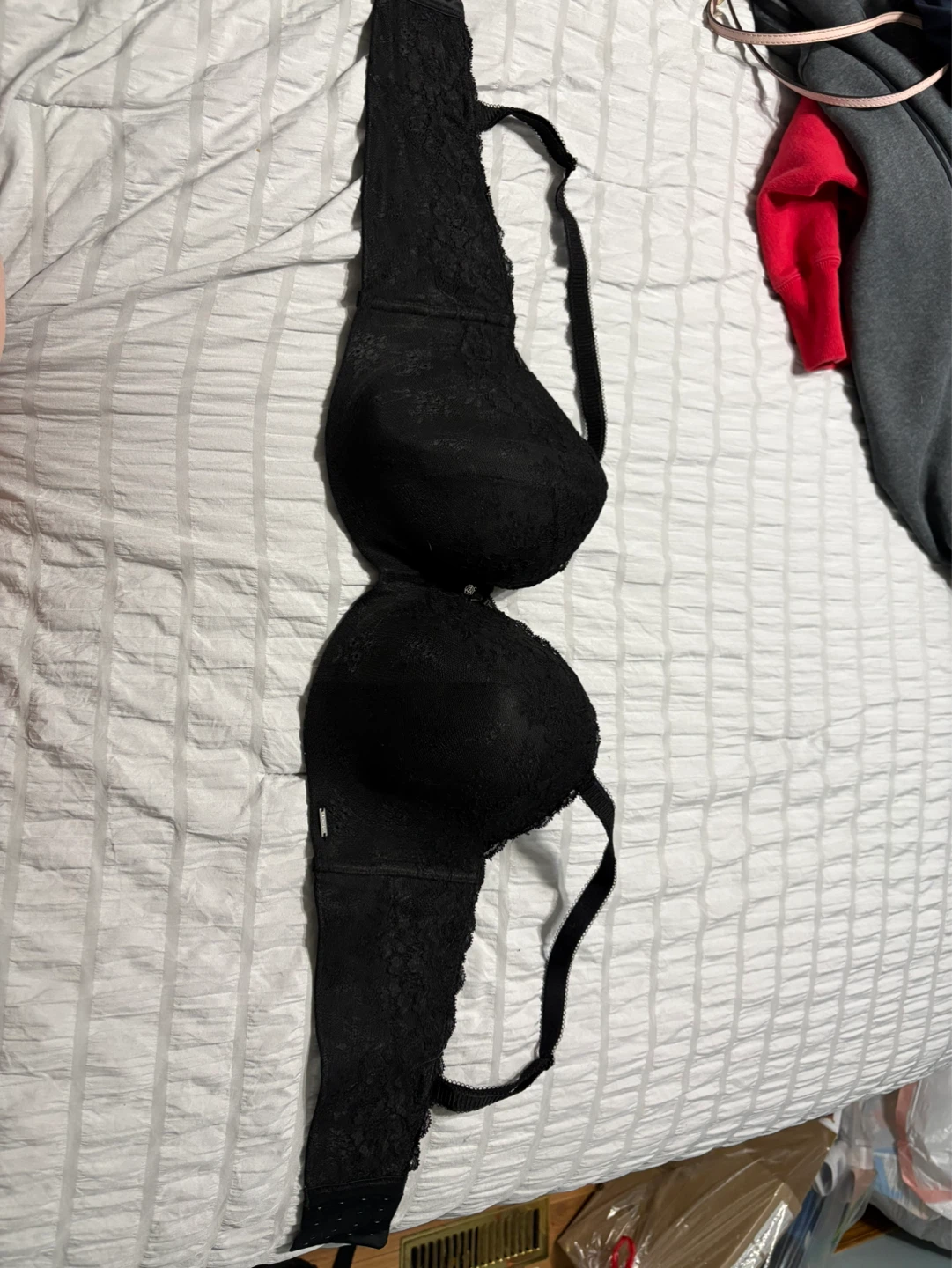 Black Lace Bra