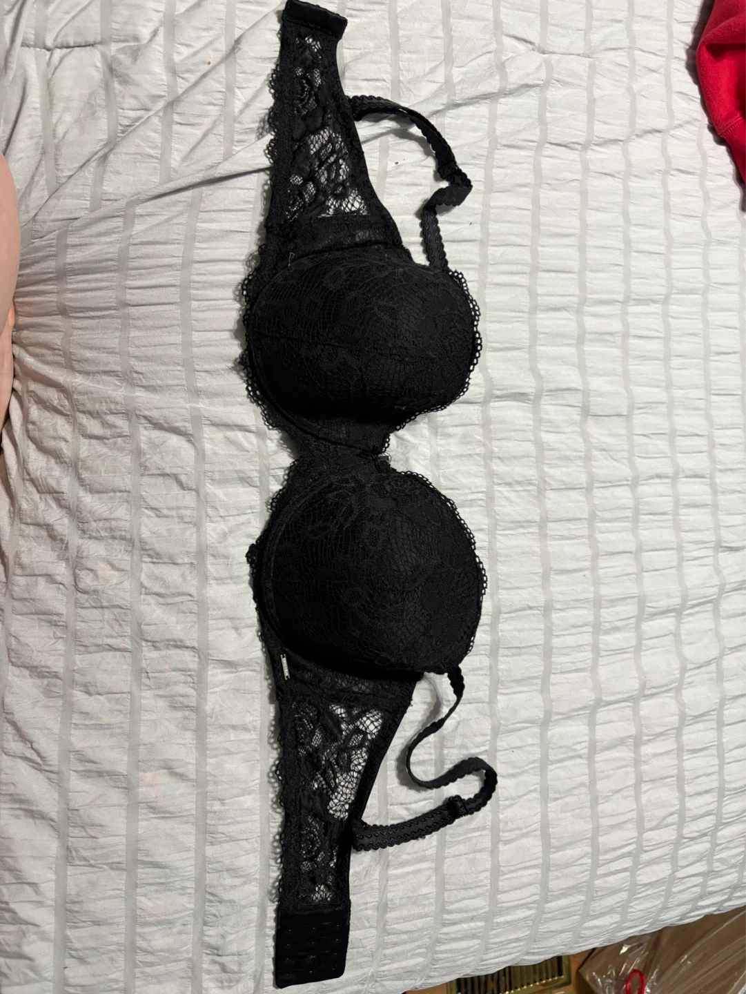 Black Lace Push-Up Bra