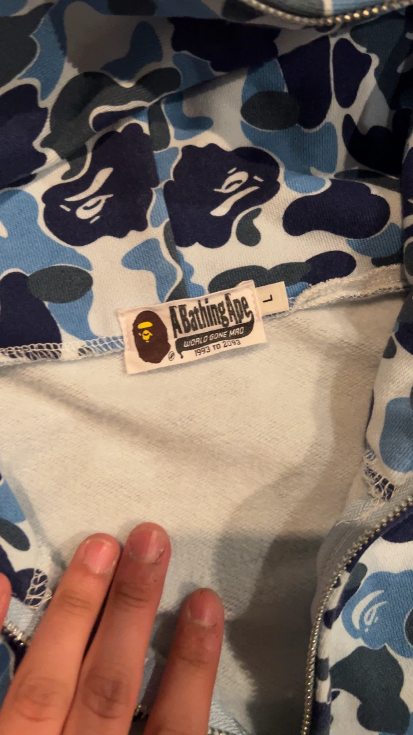 ABC blue camo bape - photo 3
