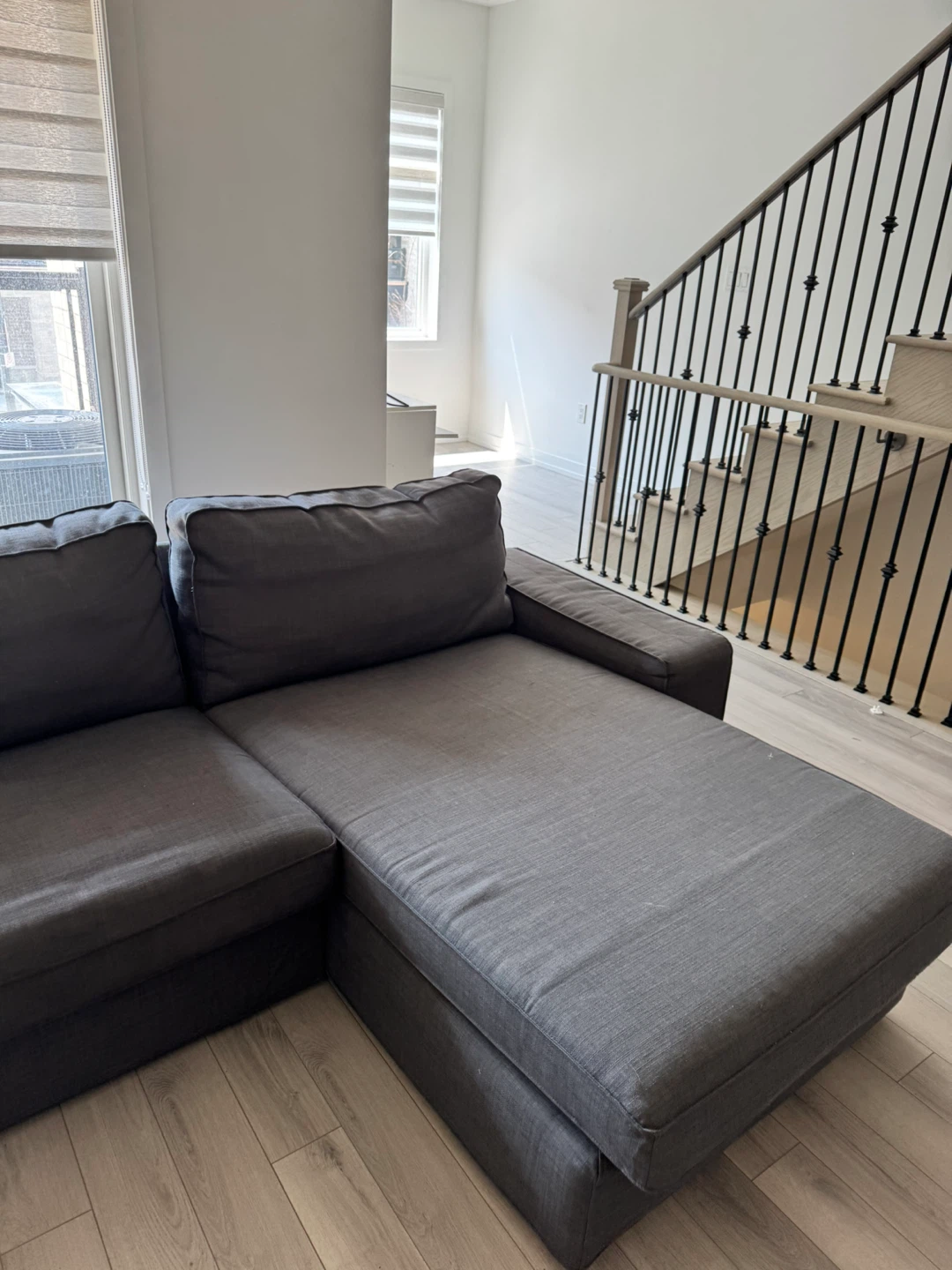 Grey Sectional Sofa - photo 2