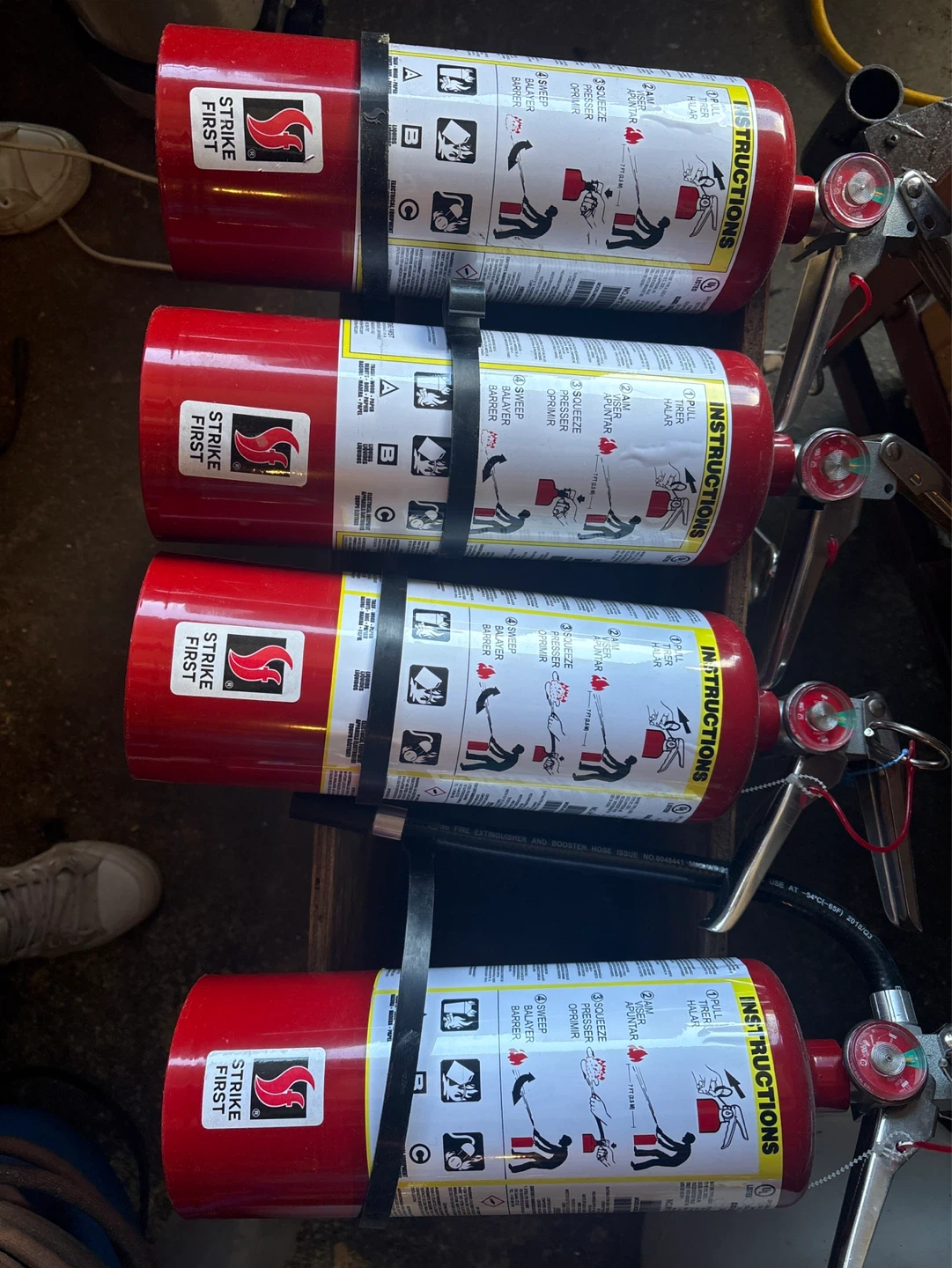 Strike First Dry Chemical Fire Extinguisher 4-Pack - photo 3