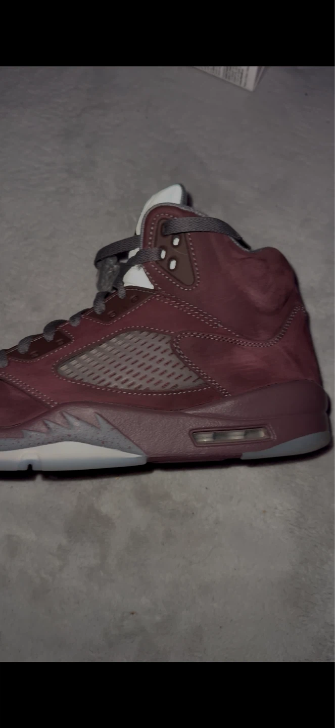 Air Jordan 5 Burgundy - photo 4