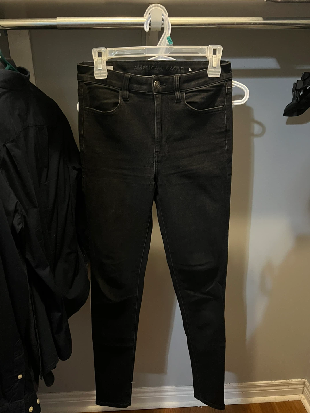 Black High-Waisted Jeans