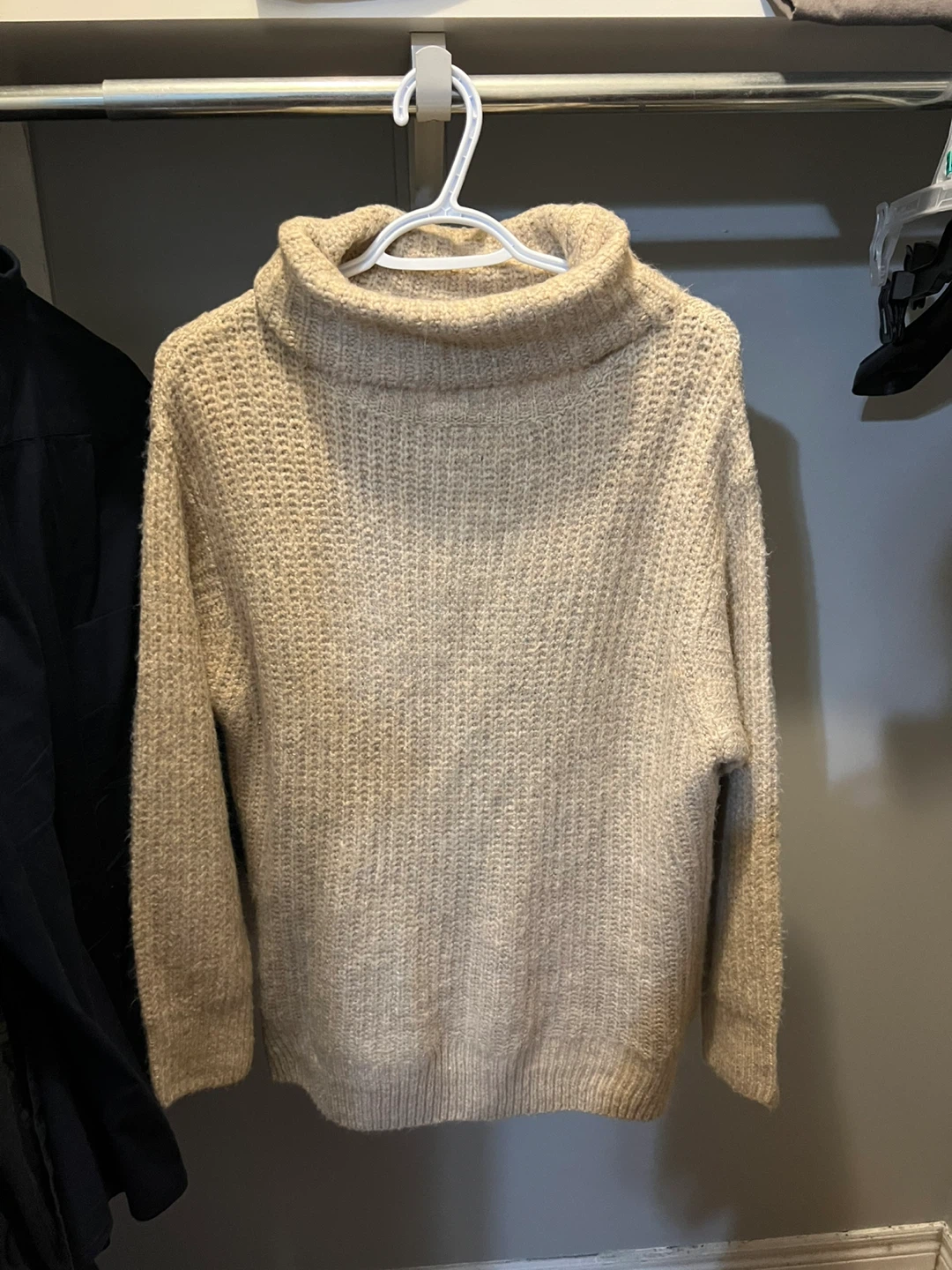 Knit Turtleneck Sweater