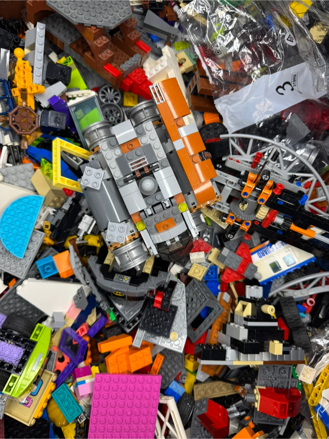 LEGO 48 lbs BULK PARTS LOT Marvel Bionicle Star Wars Ninjago - photo 5