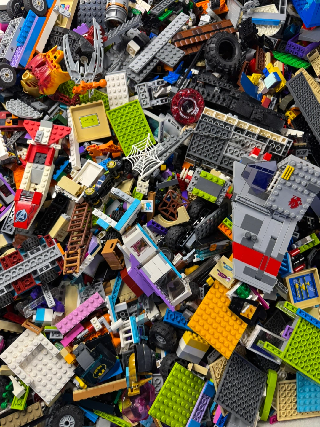 LEGO 34 lbs BULK PARTS LOT Marvel Bionicle Star Wars Ninjago - photo 5