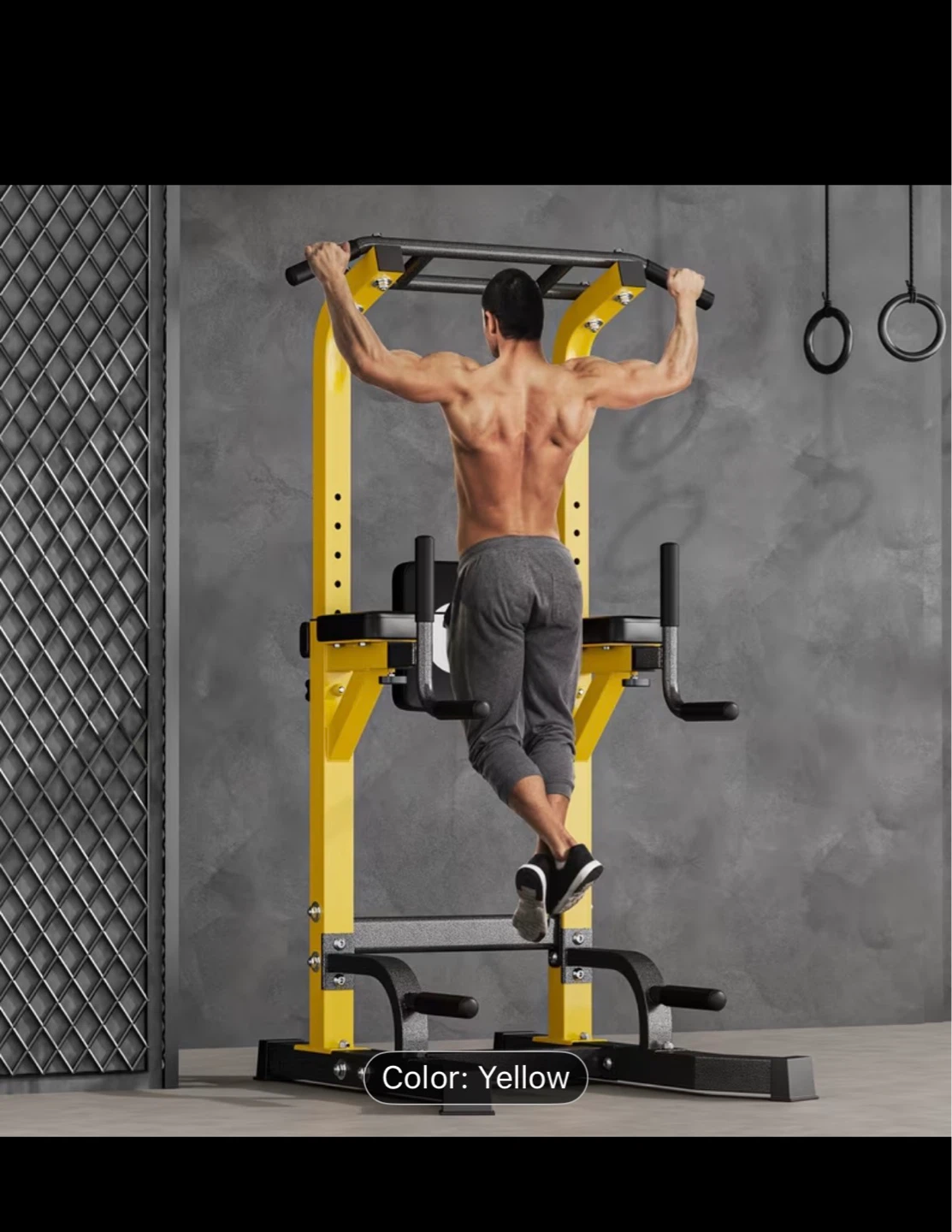 Soges Power Tower Pull Up Bar And Dip Stand - photo 5