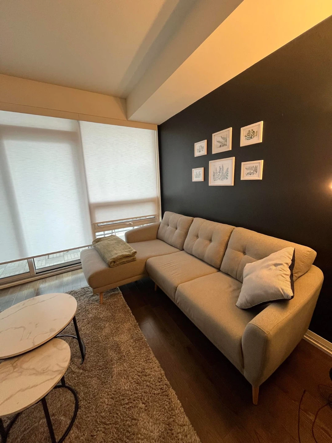 Light Grey Sectional Sofa - photo 2