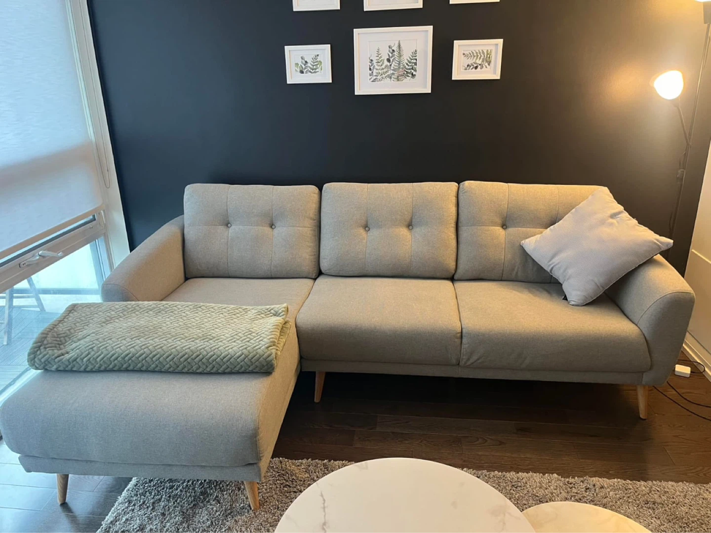Light Grey Sectional Sofa