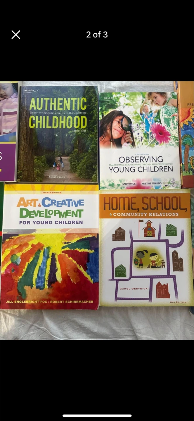 Bundle of Early Childhood Education Textbooks - photo 2