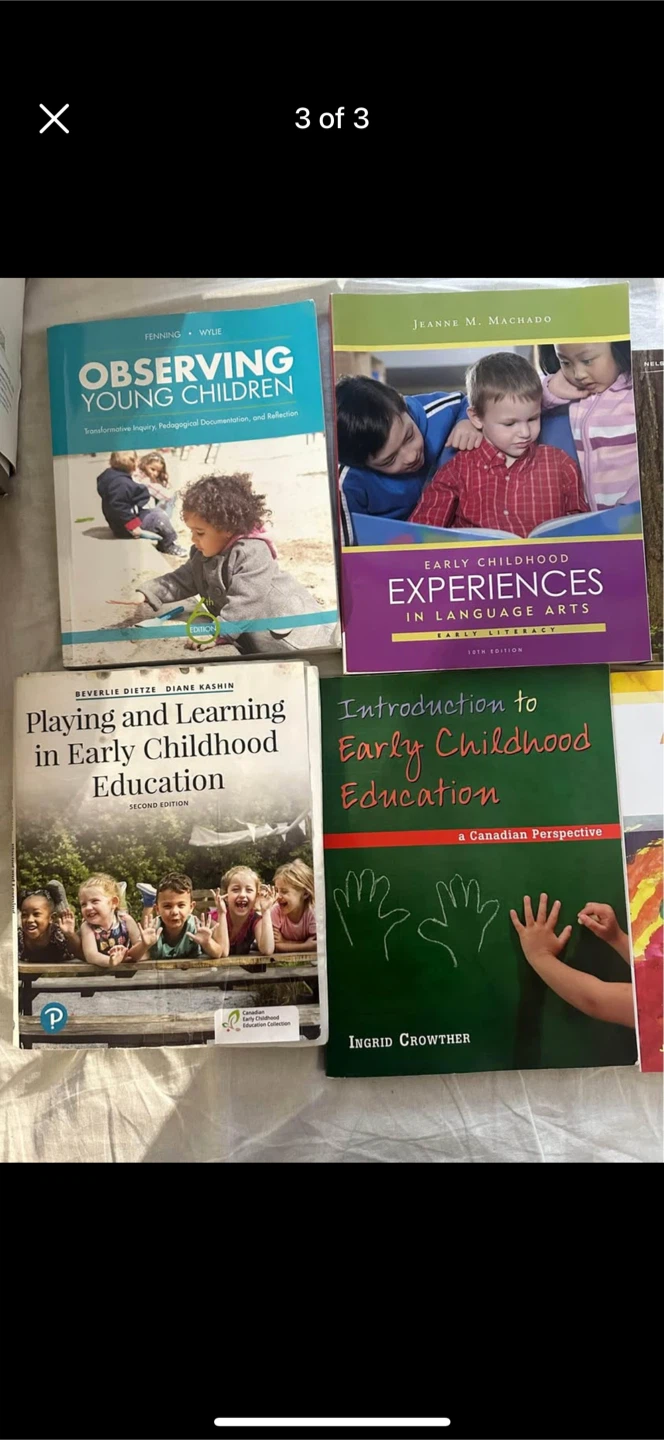 Bundle of Early Childhood Education Textbooks - photo 3