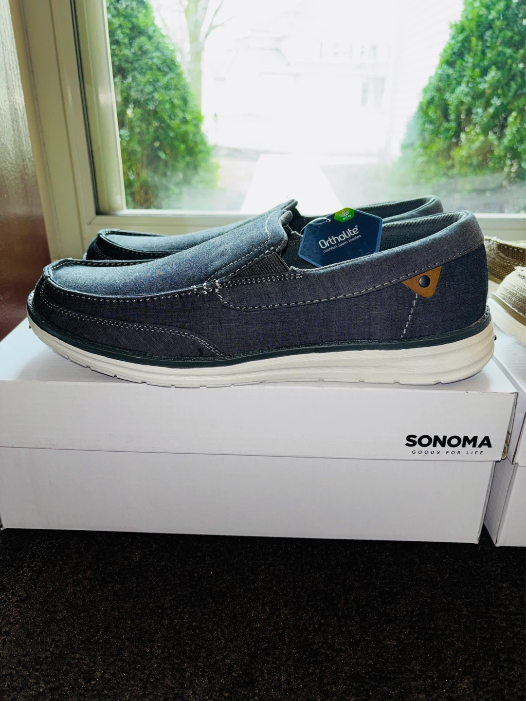 Sonoma Goods for Life Slip-On Shoes (Khaki & Blue) - photo 5