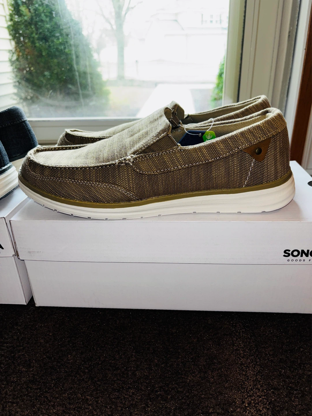 Sonoma Goods for Life Slip-On Shoes (Khaki & Blue) - photo 4