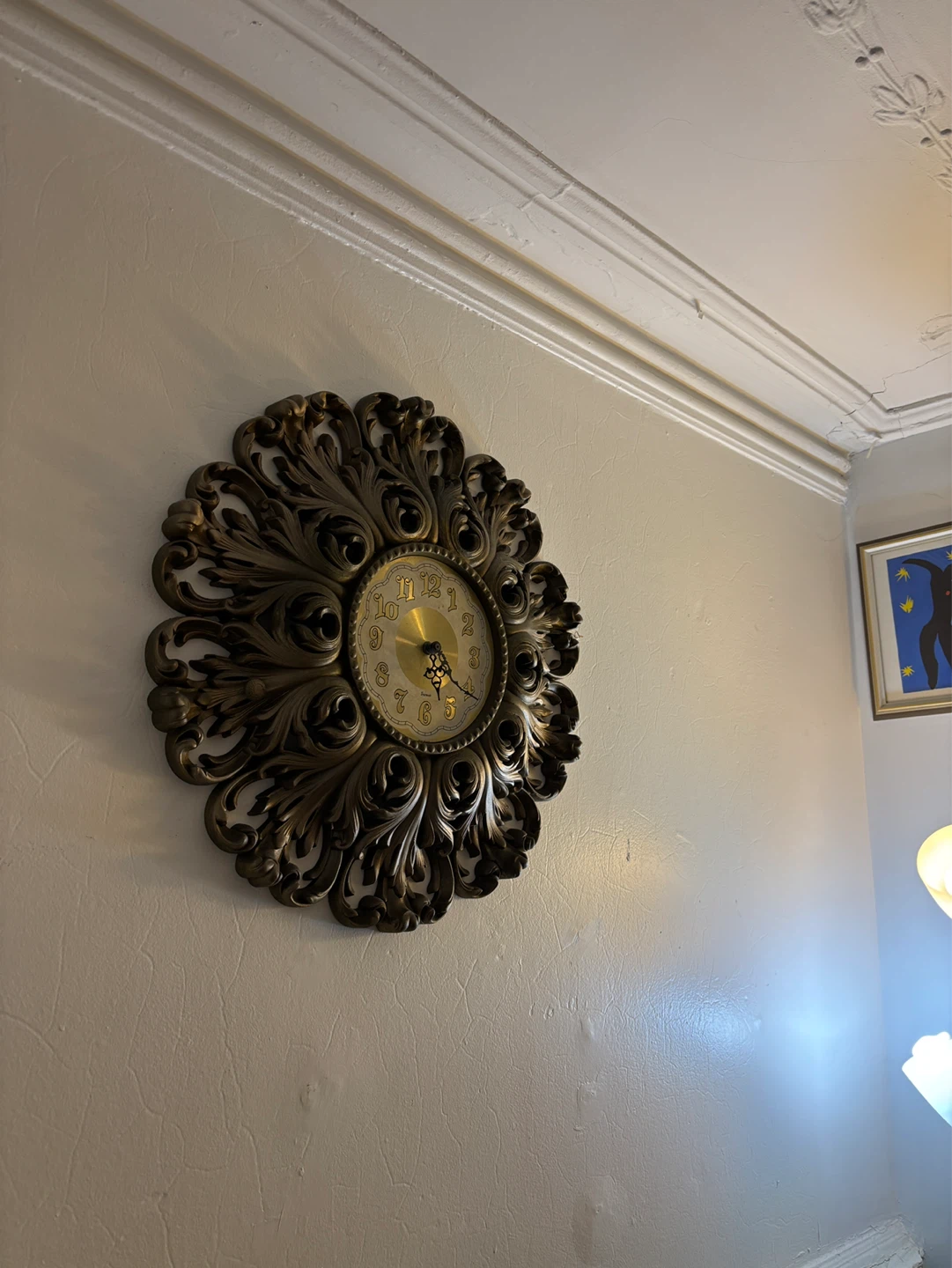 Ornate Decorative Wall Clock