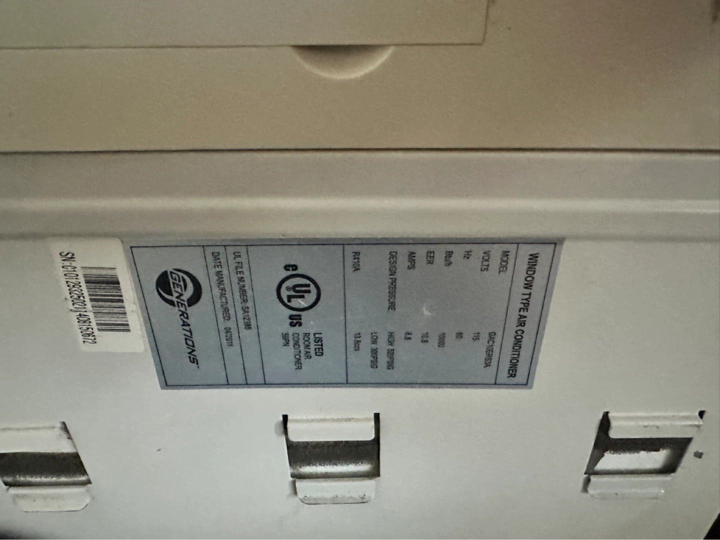Air Conditioner-10,000 BTU - photo 2