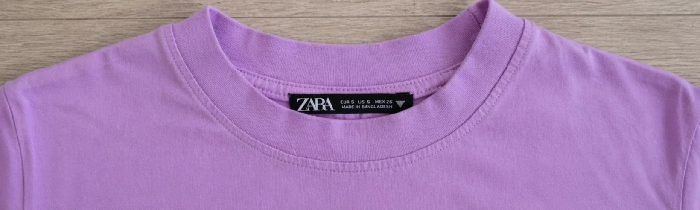Zara Pink/Purple Crop Top - photo 3