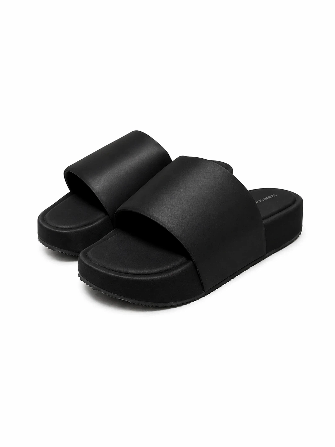 Yohji Yamamoto Black Slide Sandals