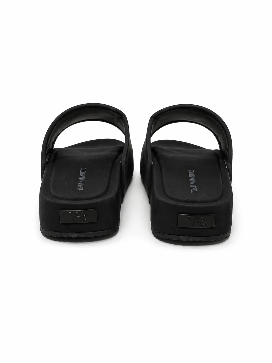 Yohji Yamamoto Black Slide Sandals - photo 4