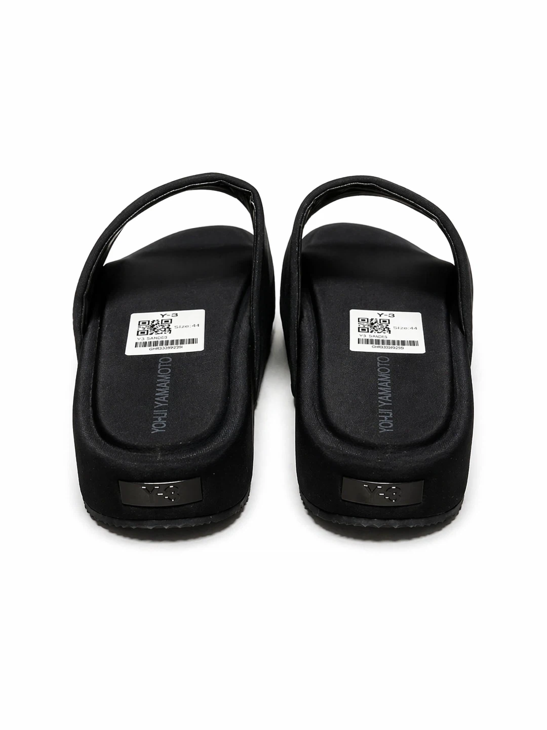 Y-3 Black Slides Sandals - photo 3