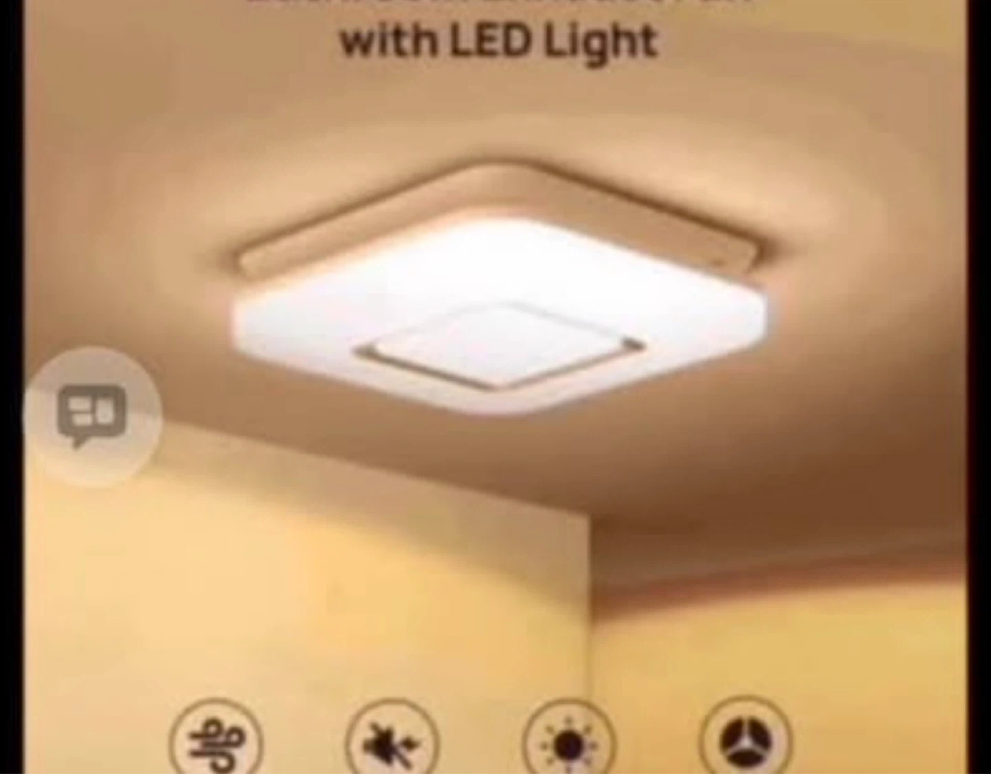 OREiN 3-in-1 Bathroom Exhaust Fan with Light & Sensor, 160 CFM, - photo 3